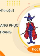 Vẽ sản phẩm trang phục lễ hội hoá trang - Mĩ thuật 5  -  Hoc10